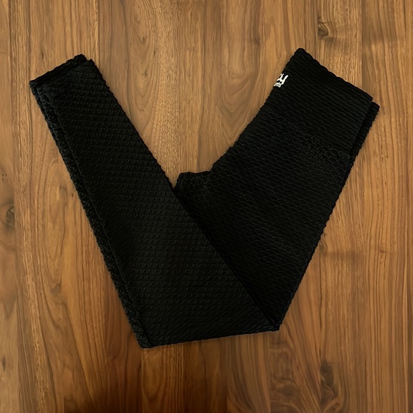 Booty by Brabants Croco Skin Legging, full length, black, one size fits most - Picture 5 of 5